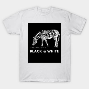 black and white T-Shirt
